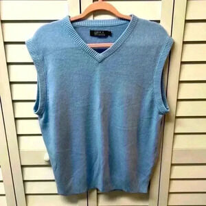 BOCA Classics Blue Sweater Vest - Size L